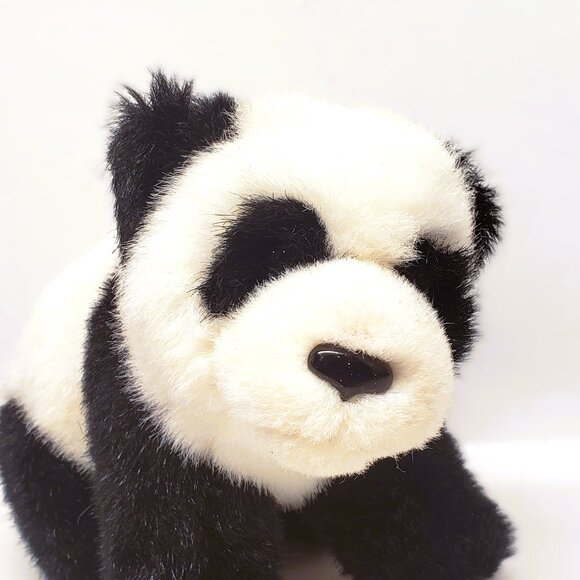 Gund WWF 8" Panda Bear Stuffed Animal Plush World Wildlife Fund 5052 Vintage - Picture 5 of 8